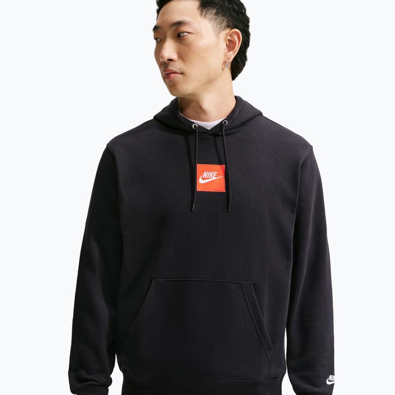 Férfi pulóver Nike Sportswear Club black/black/white 4