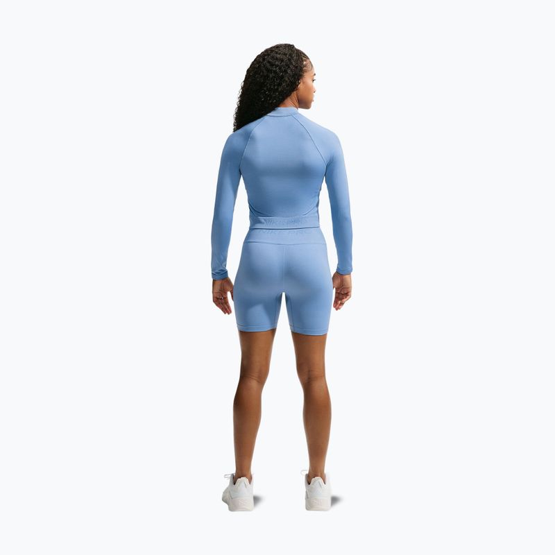 Női edzőpulóver Nike Pro Seamless work blue 3