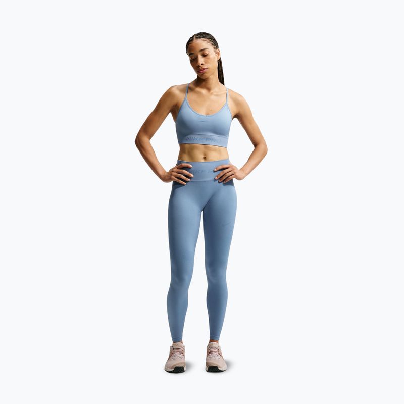Sportmelltartó Nike Pro Seamless work blue 2