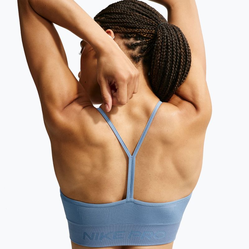 Sportmelltartó Nike Pro Seamless work blue 4