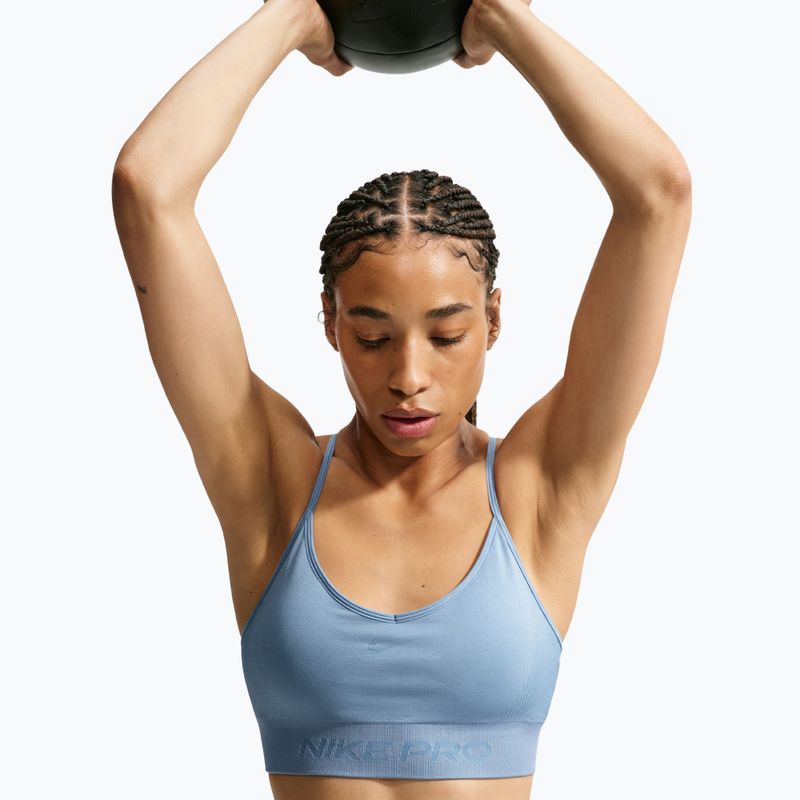 Sportmelltartó Nike Pro Seamless work blue 5