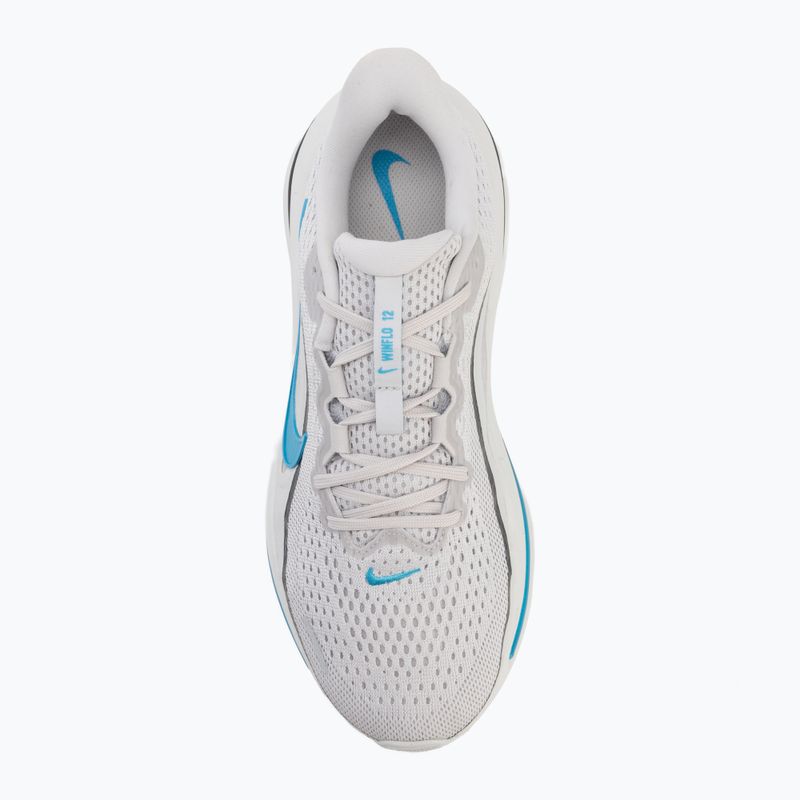 Férfi futócipők Nike Winflo 12 vast grey/off white/light current blue 5