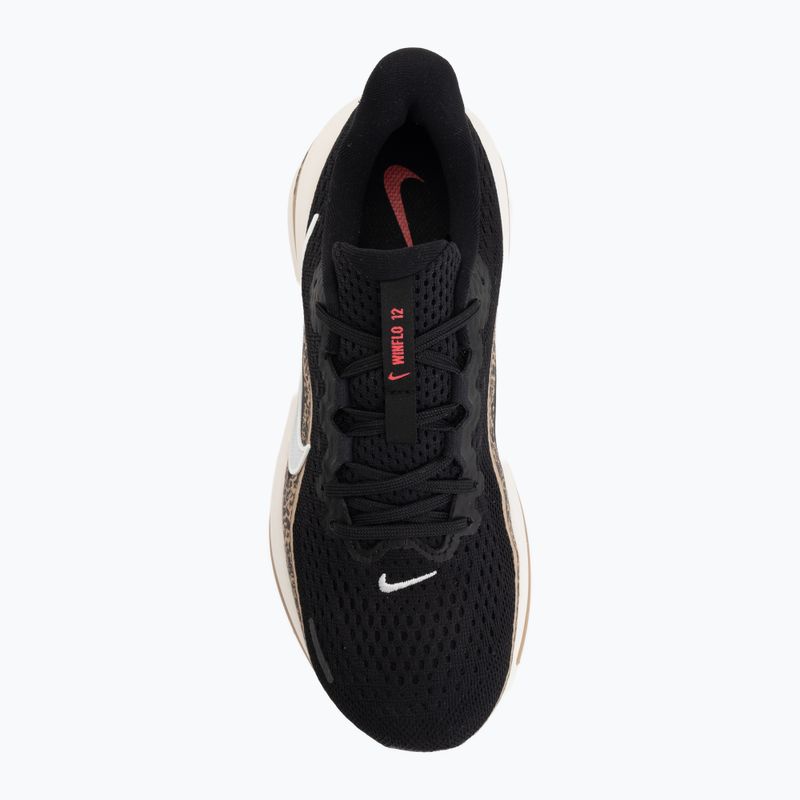 Női futócipők Nike Winflo 12 black/british khaki/fusion red/sail 5