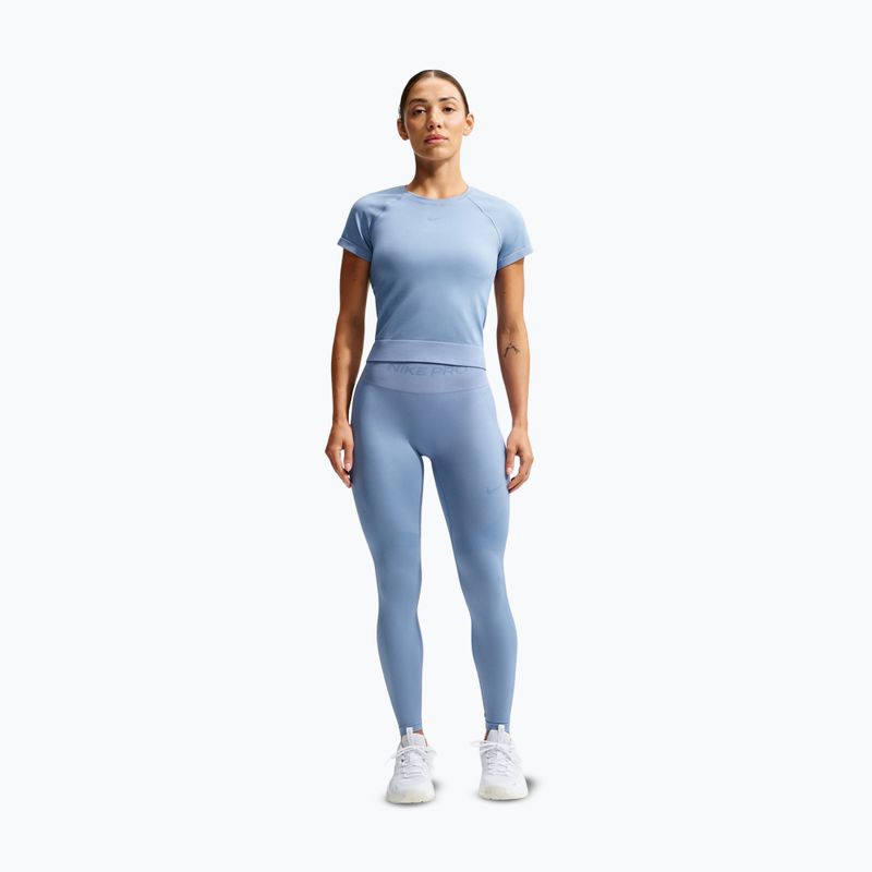 Női leggingsek Nike Pro Seamless work blue 7