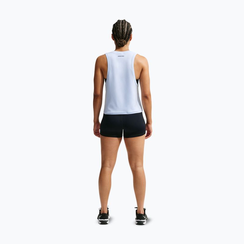 Női edző póló Nike Pro hydrogen blue/old royal 3