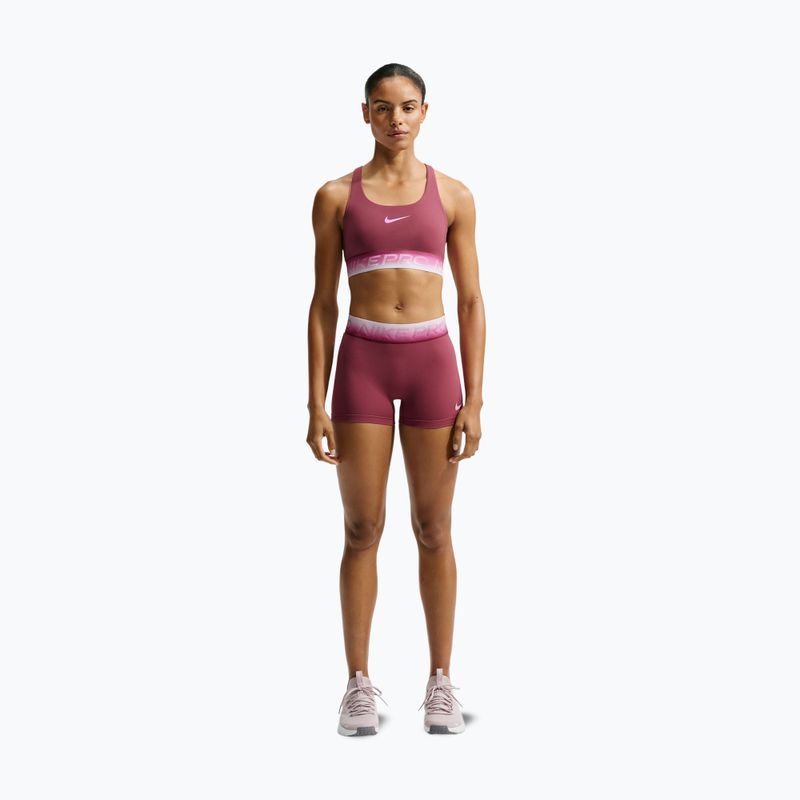 Sportmelltartó Nike Pro pink smoke/pink smoke/pink rise 2
