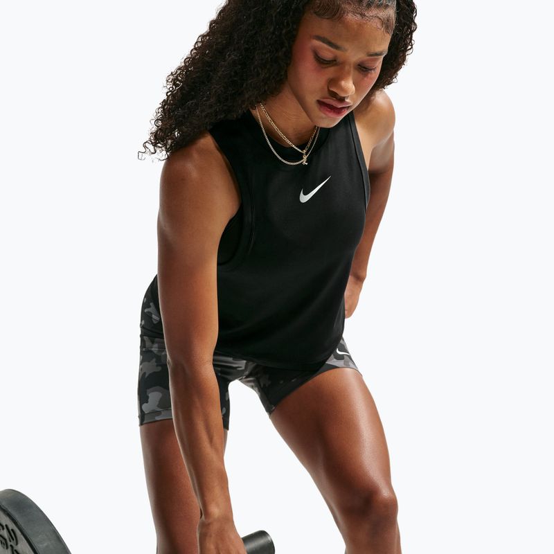 Női edző póló Nike Pro black/white 5