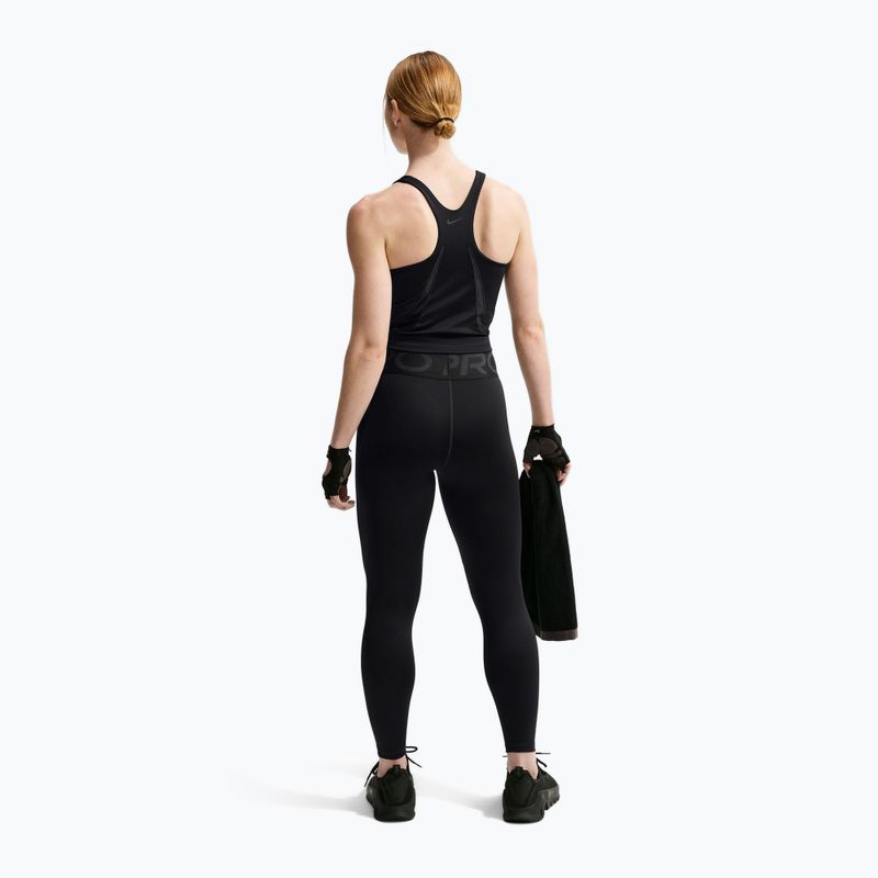 Női edzőleggingsek Nike Pro Sculpt High-Waisted 7/8 black/black 3