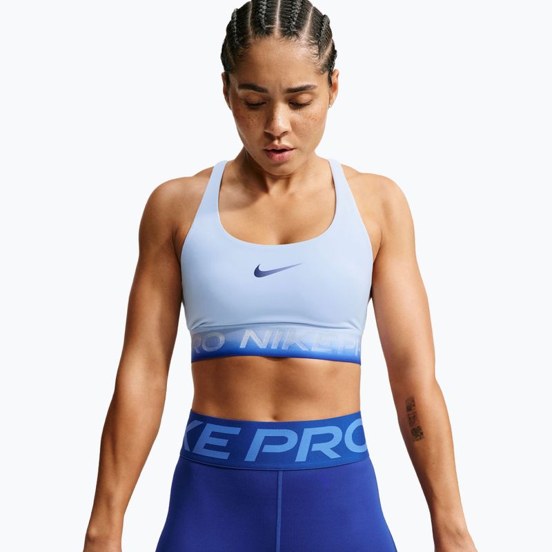 Sportmelltartó Nike Pro hydrogen blue/hydrogen blue/old royal 4