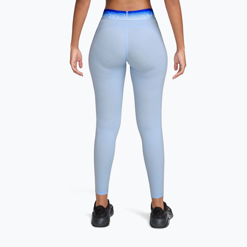 Női leggingsek Nike Pro hydrogen blue/old royal 2
