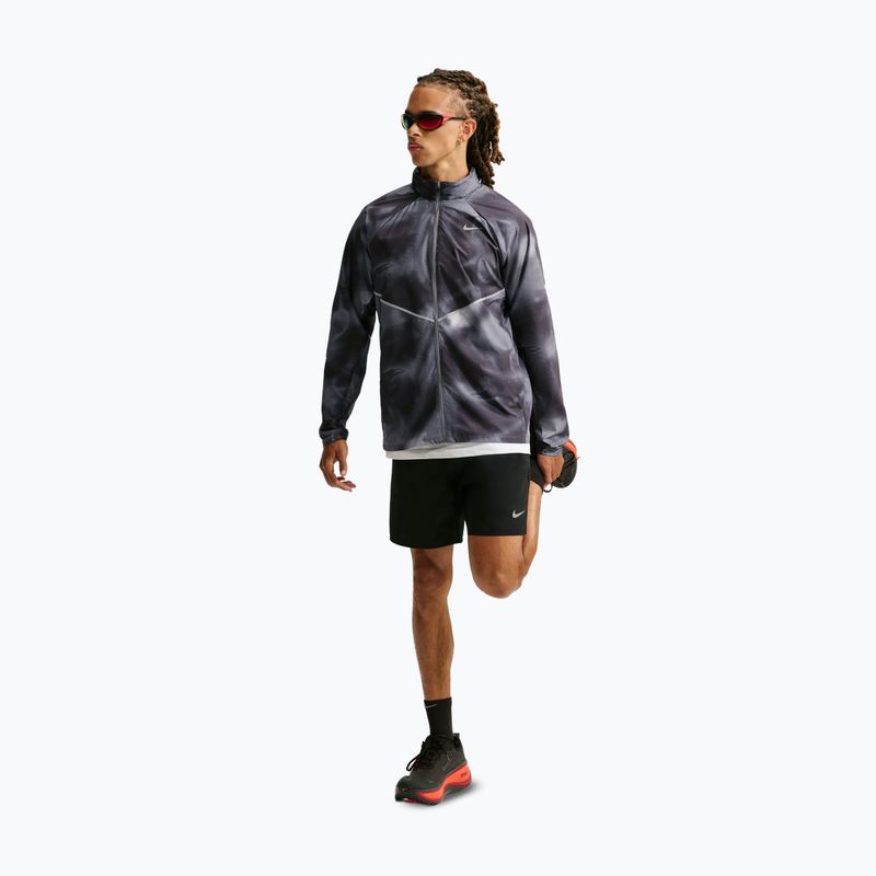 Férfi futókabát Nike Miler black/smoke grey 2