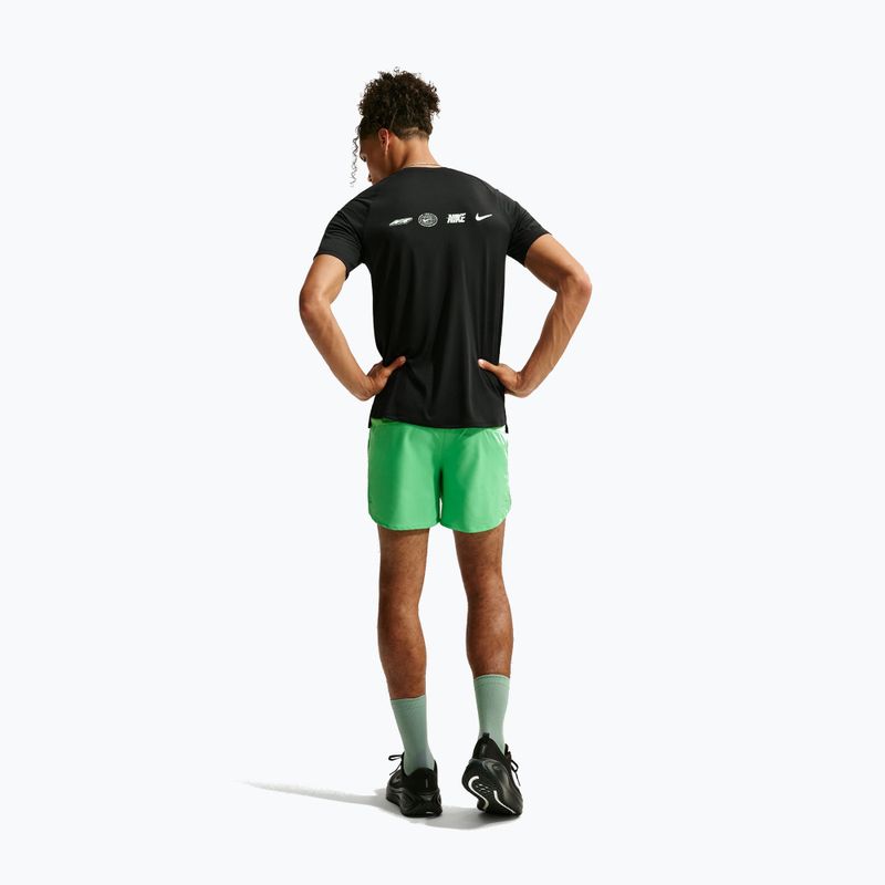 Férfi futó póló Nike Stride black 3
