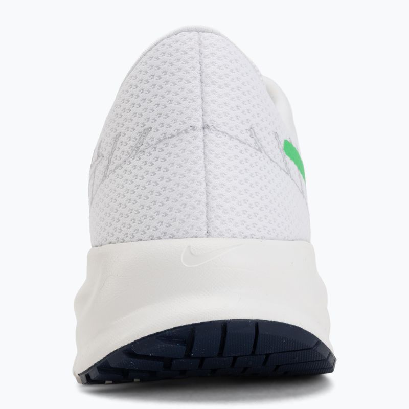 Férfi futócipők Nike Run Defy White/Midnight Navy/Green Spark 6