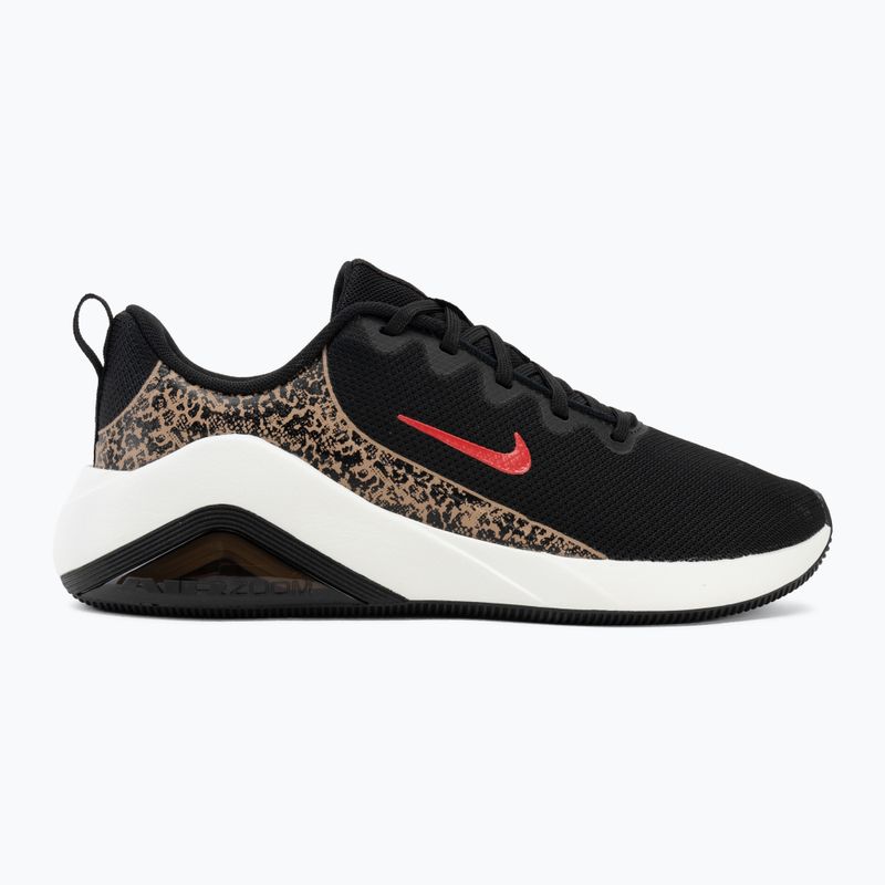 Női edzőcipők Nike Bella 7 black/british khaki/fusion red 2