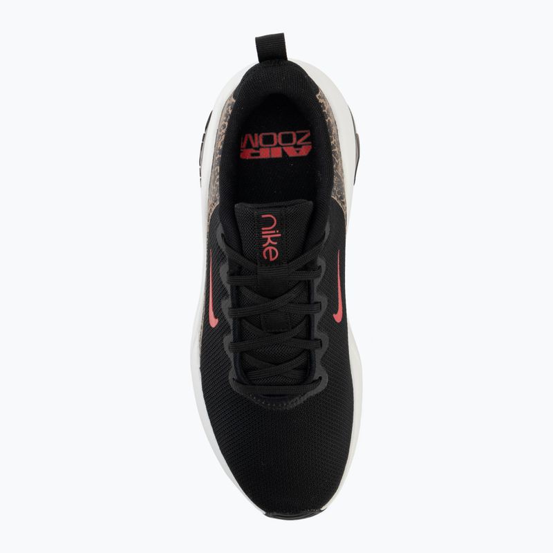 Női edzőcipők Nike Bella 7 black/british khaki/fusion red 5