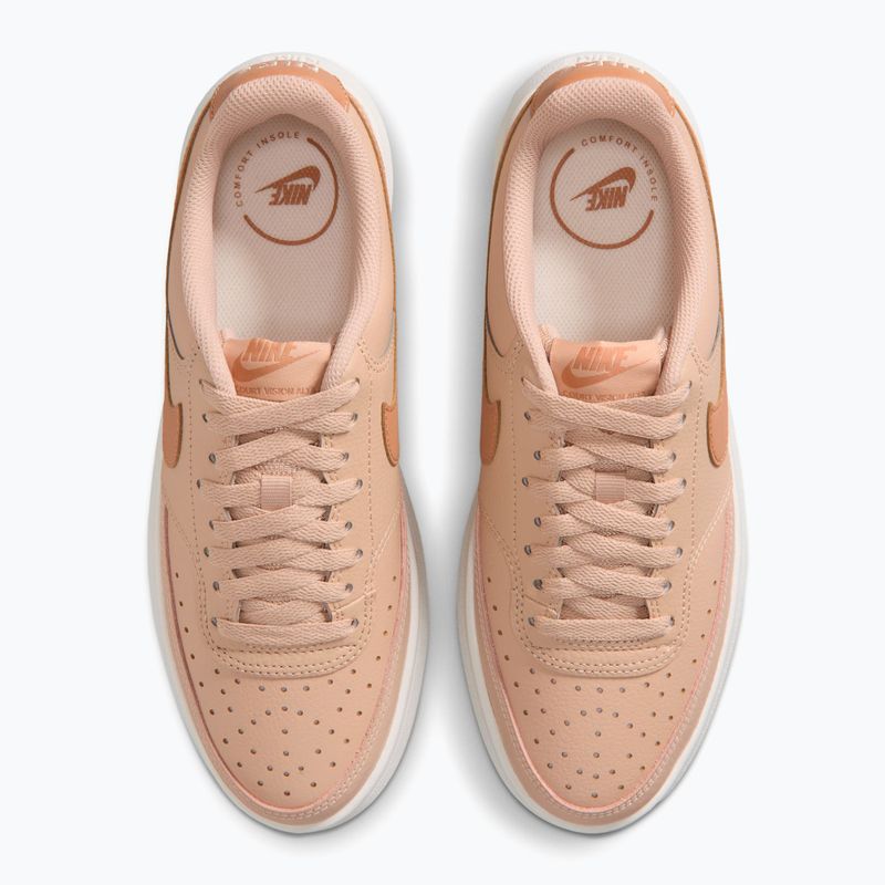 Női cipők Nike Court Vision Alta shimmer/sail/light cognac 4