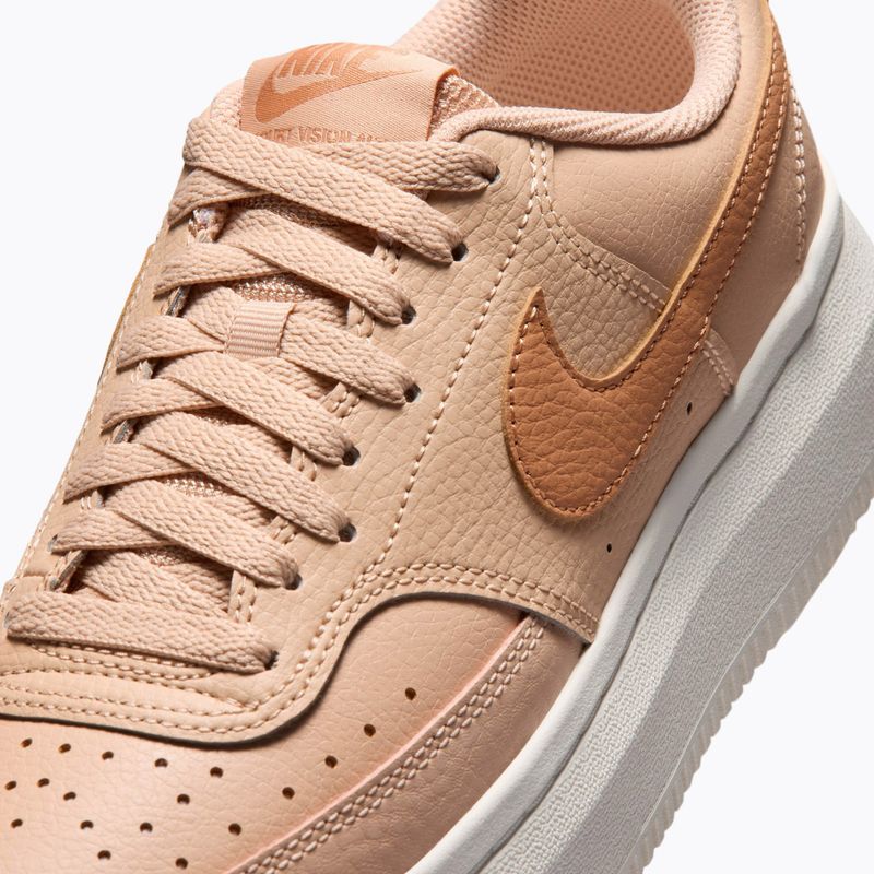 Női cipők Nike Court Vision Alta shimmer/sail/light cognac 5