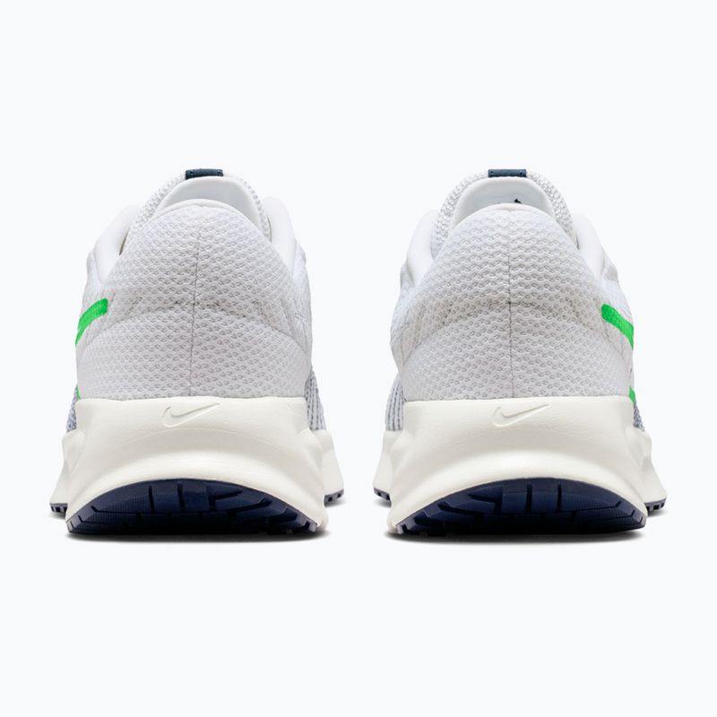 Férfi futócipők Nike Run Defy White/Midnight Navy/Green Spark 6