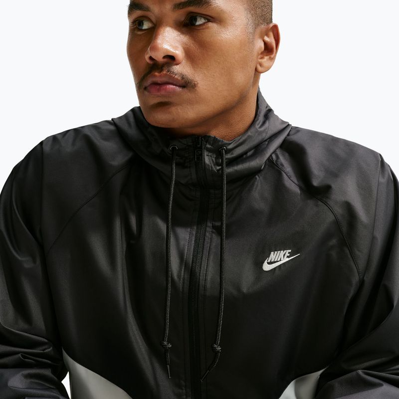 Férfi kabát Nike Windrunner Black/Sail/Sail 4