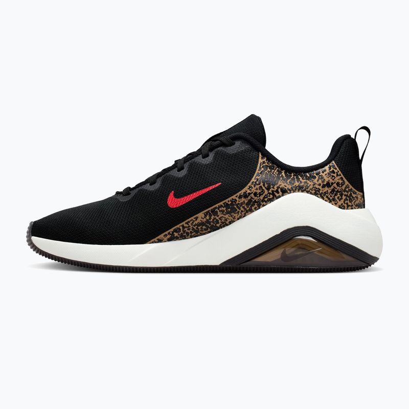 Női edzőcipők Nike Bella 7 black/british khaki/fusion red 2