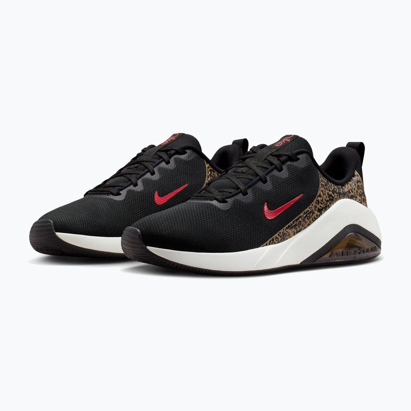 Női edzőcipők Nike Bella 7 black/british khaki/fusion red 3