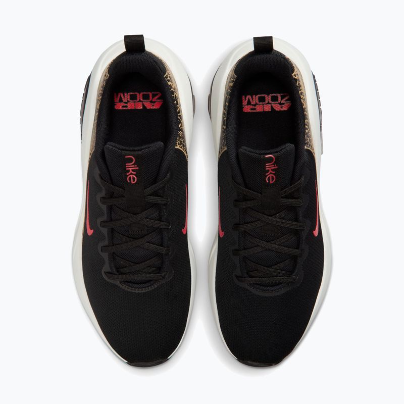 Női edzőcipők Nike Bella 7 black/british khaki/fusion red 5