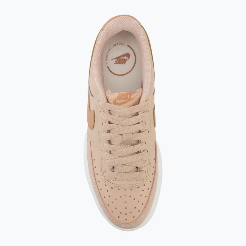 Női cipők Nike Court Vision Alta shimmer/sail/light cognac 5