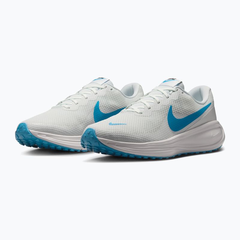 Férfi futócipők Nike Revolution 8 off white/vast grey/light current blue 3