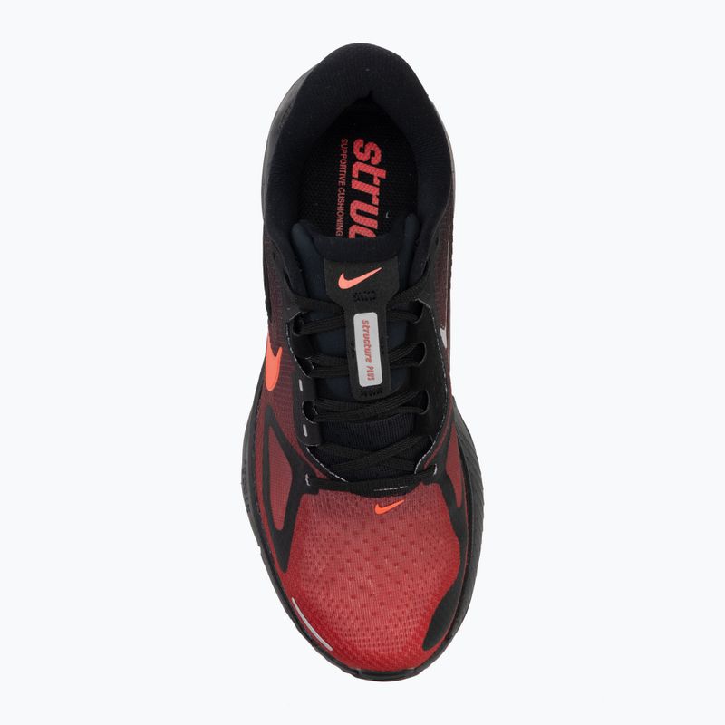 Férfi futócipők Nike Structure Plus black/university red/bright crimson 5