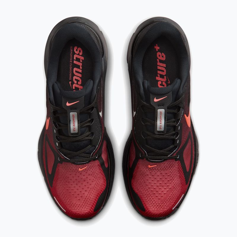 Férfi futócipők Nike Structure Plus black/university red/bright crimson 5