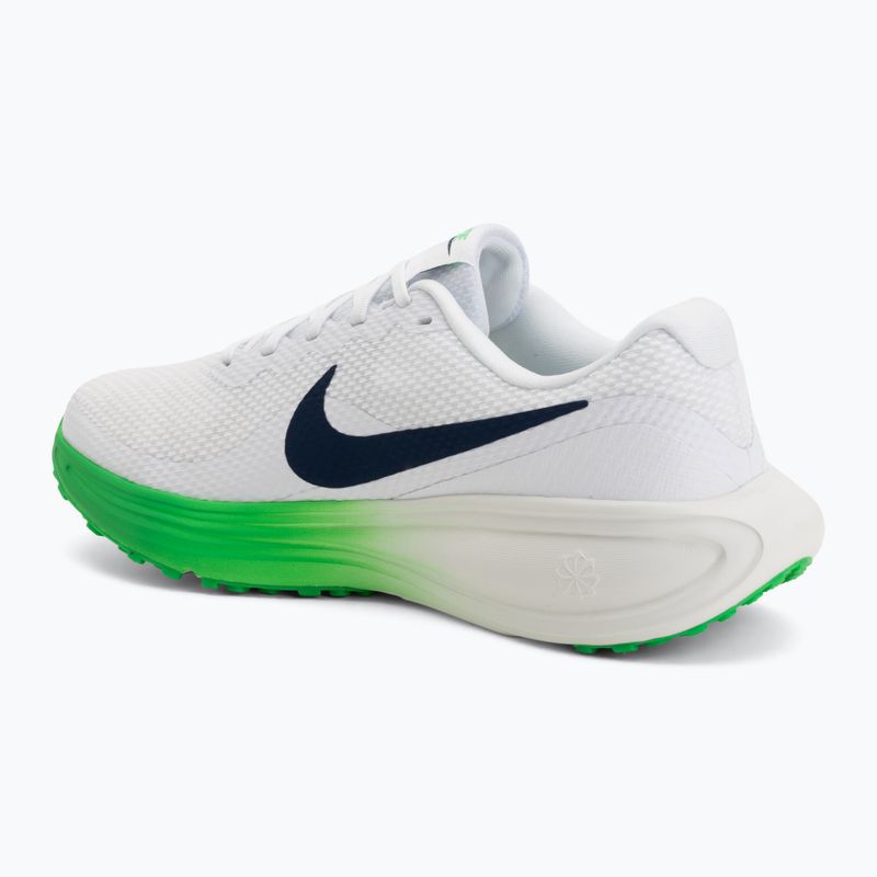 Férfi futócipők Nike Revolution 8 white/green spark/midnight navy 3