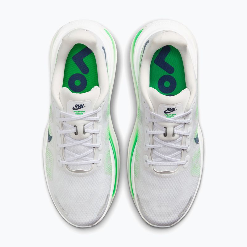 Férfi futócipők Nike Vomero Premium white/green spark/midnight navy 5