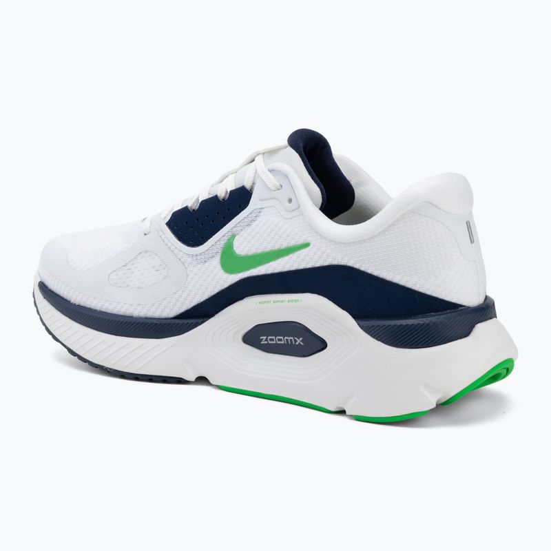 Férfi futócipők Nike Structure Plus white/midnight navy/green spark 3