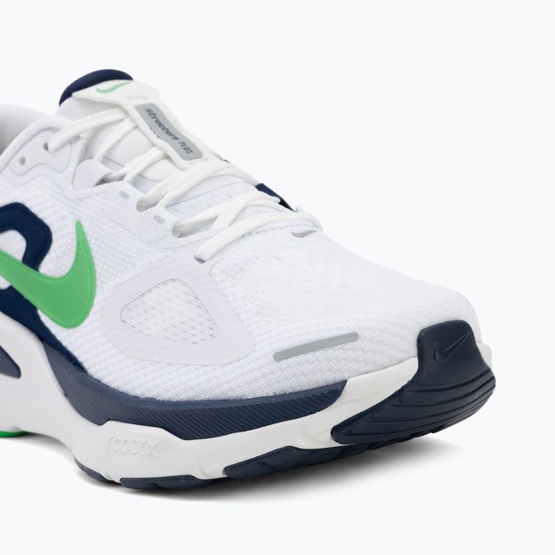 Férfi futócipők Nike Structure Plus white/midnight navy/green spark 7
