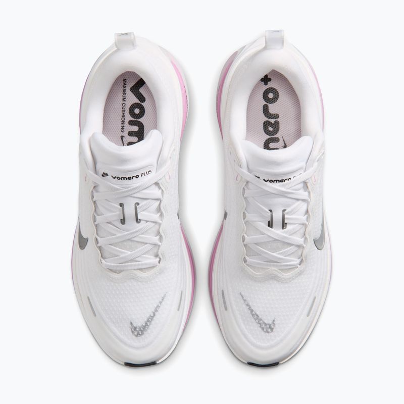 Női futócipők Nike Vomero Plus white/bleached lilac/metallic silver 5