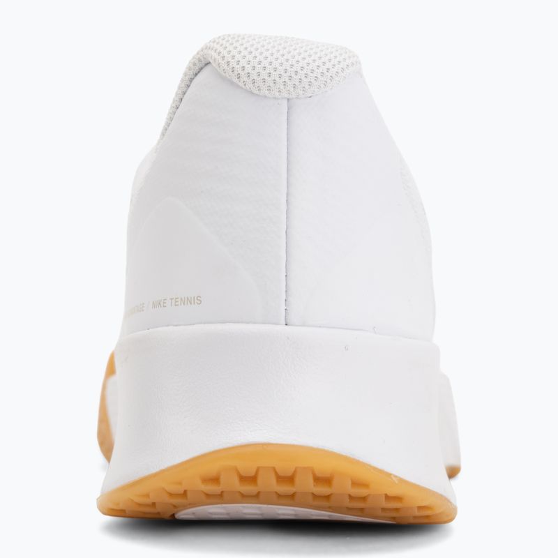 Férfi teniszcipő Nike Vapor Lite 3 White/Summit White/Light Orewood Brown 6