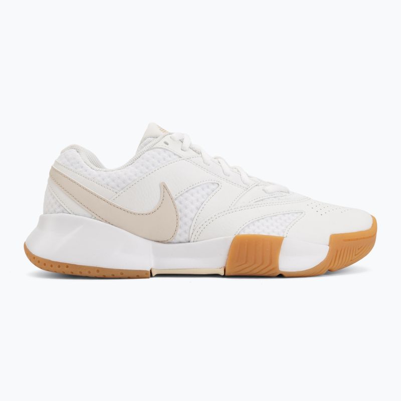 Férfi teniszcipő Nike Court Lite 4 White/Summit White/Linen/Light Orewood Brown 2