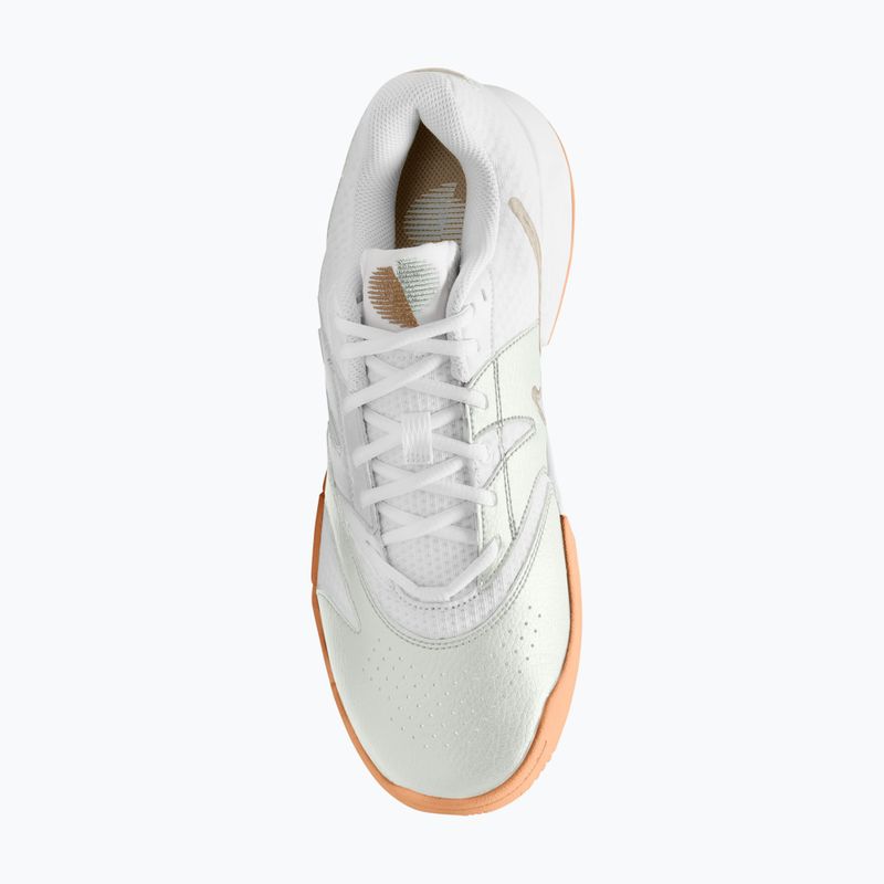 Férfi teniszcipő Nike Court Lite 4 White/Summit White/Linen/Light Orewood Brown 3