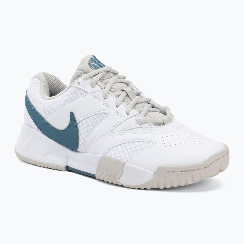 Férfi teniszcipő Nike Court Lite 4 White/Light Bone/New Slate/Smokey Blue