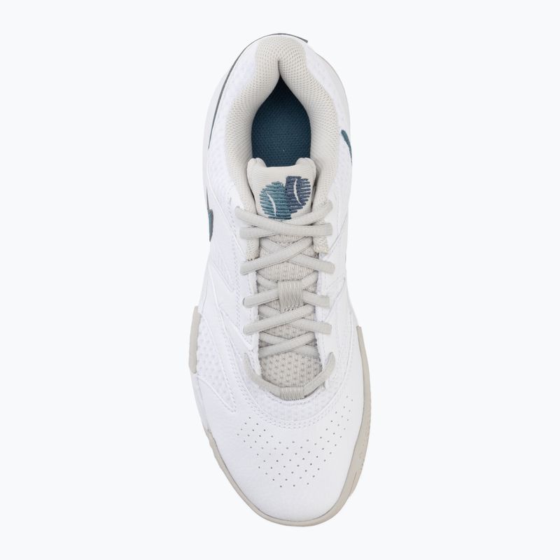 Férfi teniszcipő Nike Court Lite 4 White/Light Bone/New Slate/Smokey Blue 5