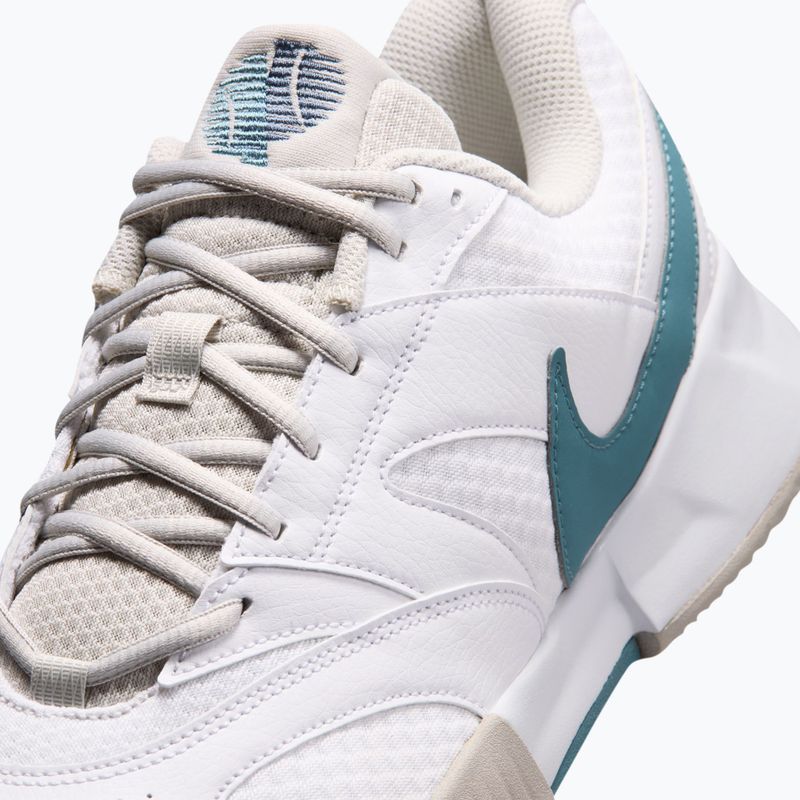 Férfi teniszcipő Nike Court Lite 4 White/Light Bone/New Slate/Smokey Blue 7