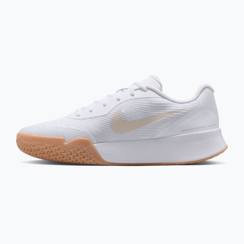 Férfi teniszcipő Nike Vapor Lite 3 White/Summit White/Light Orewood Brown 2