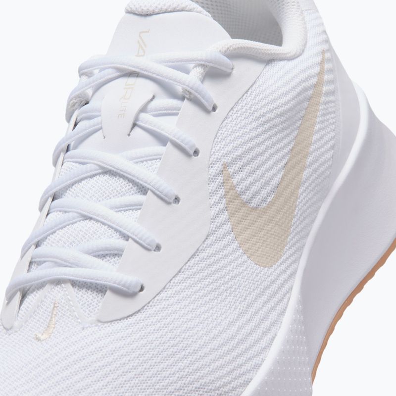 Férfi teniszcipő Nike Vapor Lite 3 White/Summit White/Light Orewood Brown 7