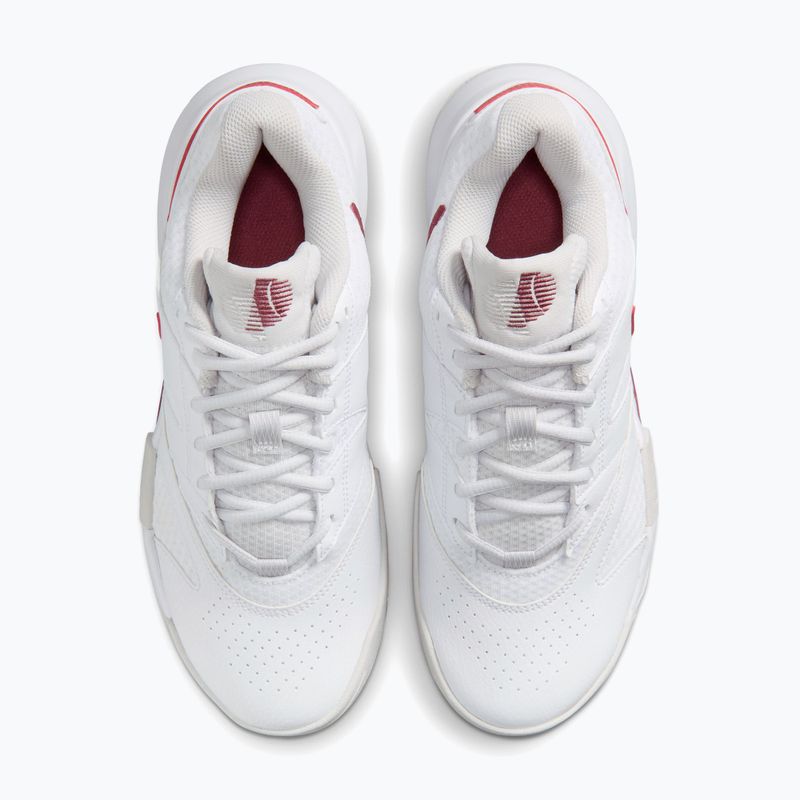 Női teniszcipő Nike Court Lite 4 White/Vast Grey/Pink Smoke 5