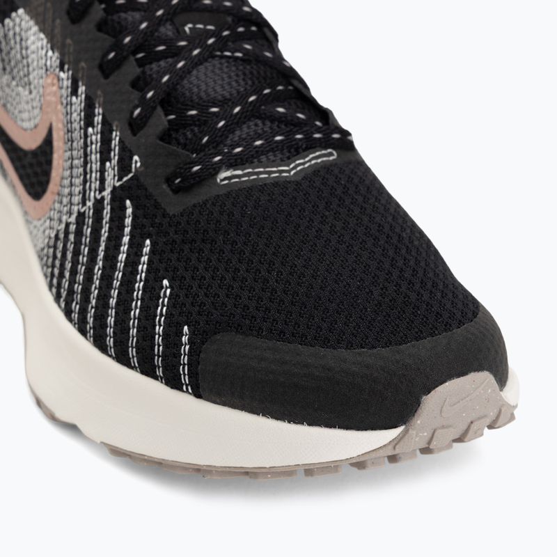 Női futócipők Nike Run Defy black/sail/phantom/metallic rose gold 7