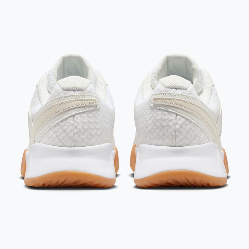 Férfi teniszcipő Nike Court Lite 4 White/Summit White/Linen/Light Orewood Brown 4