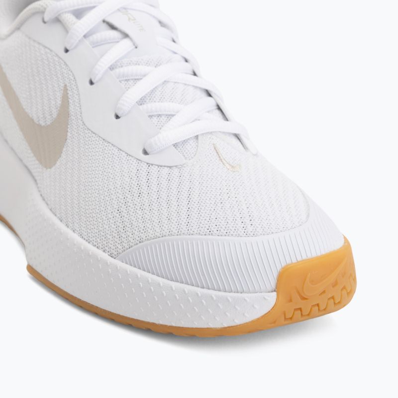 Női teniszcipő Nike Vapor Lite 3 White/Summit White/Light Orewood Brown 7