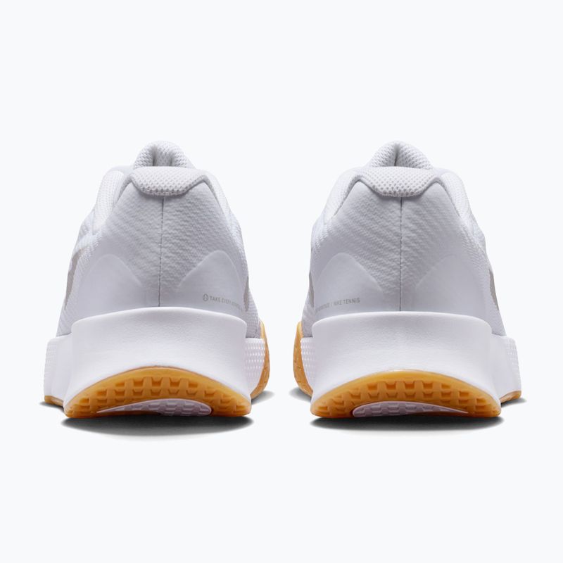 Női teniszcipő Nike Vapor Lite 3 White/Summit White/Light Orewood Brown 4