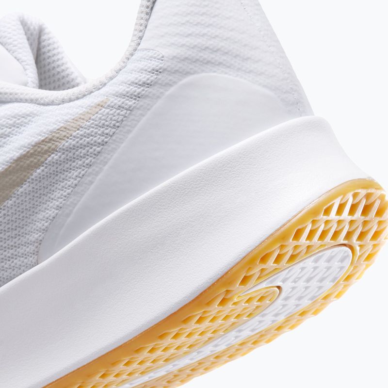 Női teniszcipő Nike Vapor Lite 3 White/Summit White/Light Orewood Brown 8