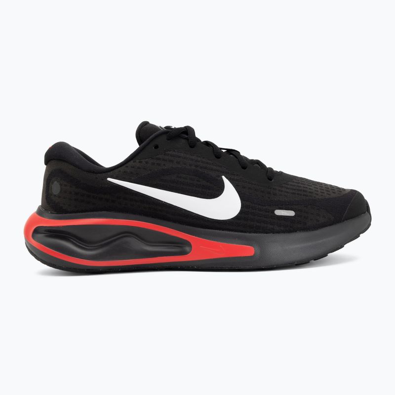Férfi futócipők Nike Journey Run black/dark smoke grey/red orbit/white 2